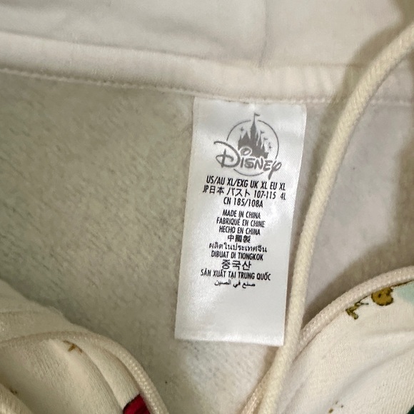 Disney XL Christmas hoodie zip up and sweat pants  - worn once - Picture 3 of 7
